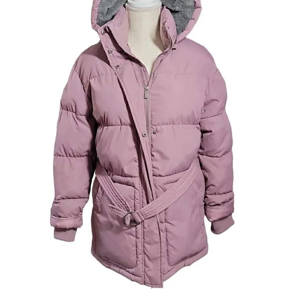 A New Day puffer coat with Hoodie - Picture 2 of 3